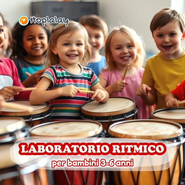 Laboratorio Ritmico per bambini 3-6 anni 🥁