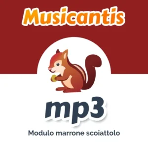 Mp3 Modulo Marrone Scoiattolo 🐿️